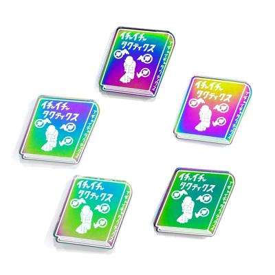 China 2022 Custom Cartoon Eco-friendly Rainbow Pins Wholesale Cartoon Pin Soft Reverse Enamel Pin Rainbow Plating for sale