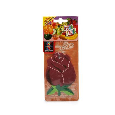 China Air Freshener Gifts Fresh Fruit Promotion Car Hanging/Car Wholesale Air Freshener Paper Promotion for sale