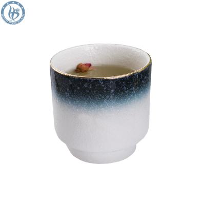 China Small size viable home daily use ceramic japanese style vintage deco ceramic drinking tea cup for sale