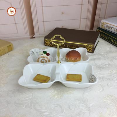 China Sustainable Wholesale Porcelain Afghanistan Dry Fruit Dish For Daily Use for sale