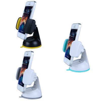 China Car Dash Windshield Mount Holder Auto Cell Phone Holder with 360 Rotating Suction Cup for sale