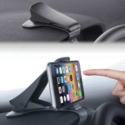 China Universalclip-Antibeleg-justierbarer Armaturenbrett-Telefon-Berg/Stand-Halter für Handy Gps zu verkaufen