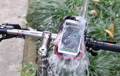 China Het waterdichte Geval van de Fietstelefoon, de Duurzame Zak van de Fiets Mobiele Telefoon 6,0 Duim Te koop