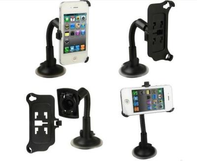 China Adjustable Windshield Smartphone Car Holder for iPhone 5 5S , Windshield Suction Car Mount Holder for sale