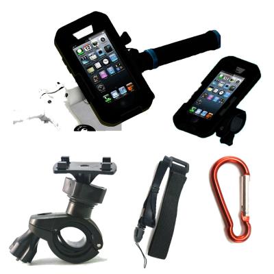 China 5 in 1 IPX8 Waterdichte Fiets van de Gevalarmband zetten Houdersgeval 360 Omwenteling op voor iPhone 5 5S Te koop