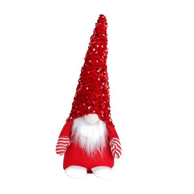 China Christmas Show Customizable Size Polyester Fiber Christmas Elf Doll Christmas Tree Decoration Furnishings Doll for sale