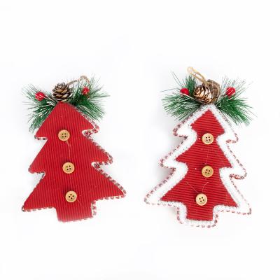 China Wholesale High Quality Christmas Tree Decoration Christamas Tree Shape PVC Foam Holiday Hanging Decorations for sale