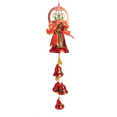 China Wholesale Red Christmas Tree Decoration Chirstmas Decor Chirstmas Decor Christmas Party Bell Plastic String for sale