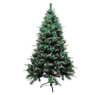 China Luxury Wholesale High Quality Christmas Tree Pvc/pe Artificial Christmas Tree With Snow Festival Decoration for sale