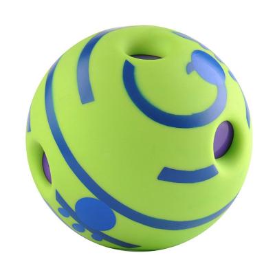 China Viable Wholesale Funny Noises Interactive Chew Toy Large Dogs Training Toy Shimmy Chew Chewing Chewing Ball for sale