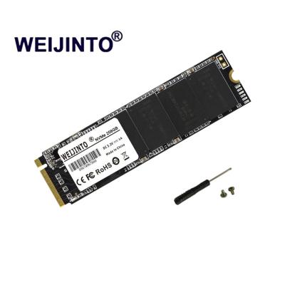 China Solid State Drive 2280mm HD SSD NVMe M.2 256GB 512GB 128GB WEIJINTO M2 PCIe SSD Hard Drive For Laptop Desktop for sale