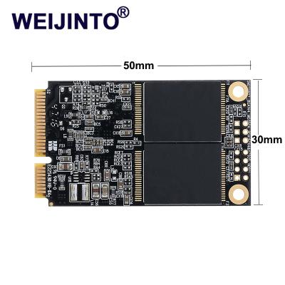 China mSATA SSD WEIJINTO Mini SATA3 SATA2 SSD 128GB 240GB 64GB Internal Solid State Hard Drive 256GB 512GB 1TB For Laptop Desktop Server for sale