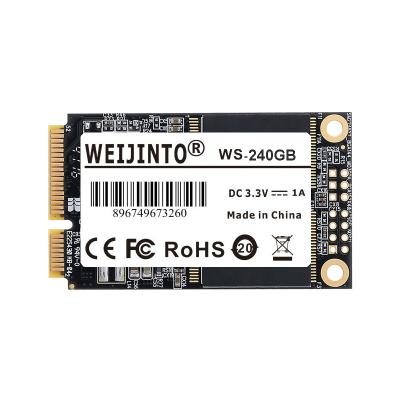 China SSD WEIJINTO128GB 256GB 512GB 1TB Msata Hard Disk Drive Hard Disk For PC Laptop SSD for sale