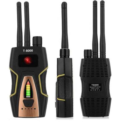 China China Factory T8000 Anti Spy Golden Sliver T8000 Anti GPS Signal Tracking Device Spy Camera Detector for sale