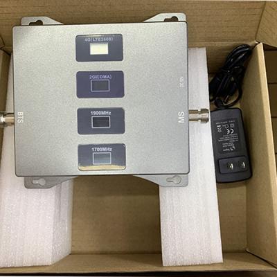 China South American Used Indoor Wireless Signal Booster 2g 3g 4g Mobile Signal Booster Booster 850mhz 1700mhz 1900mhz 2600mhz for sale