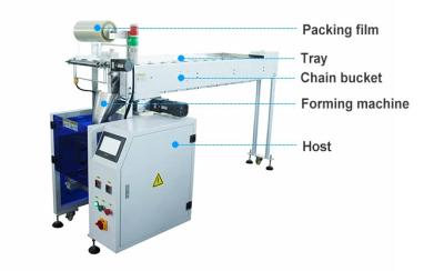 China Chain Bucket Type Hardware Packing Machine Vertical Sealing Bag Packing Machine for sale