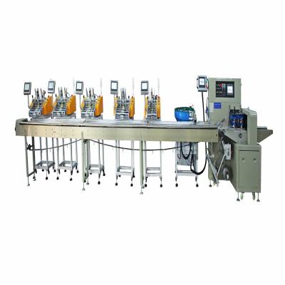 China OEM-Kissenpackmaschine GL-W450 Automatische Kissenfüllmaschine zu verkaufen