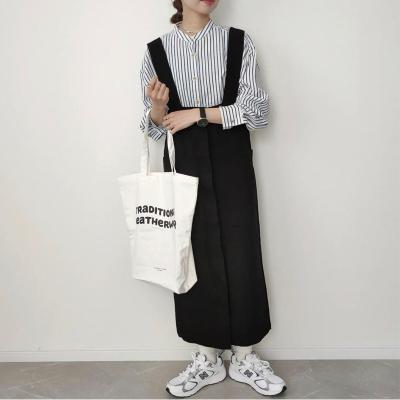 China Strap Anti-Static Black Cotton Beautiful Style Casual Sweet Simple Dress for sale