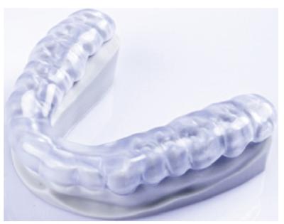 China Doorzichtige Occlusal Guard Hard Appliance Hard Night Guard Voor tandenknijpen Te koop