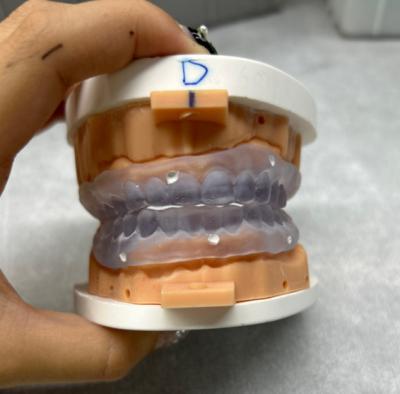 China Customizable 3D Printed Dentures Try In Digital Complete Denture for sale