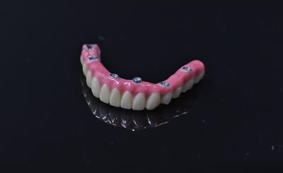 China Implanting Immediate Load Dentures Light Pink Removable Artificial Teeth for sale