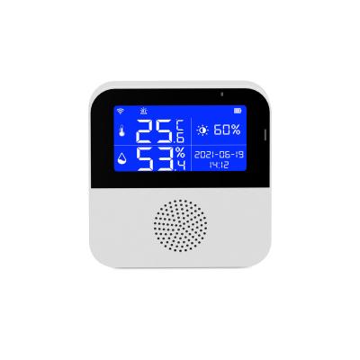 China High Accuracy Sensor High Quality And Good Price 2.9 Inch Screen Smart Temperature And Humidity Meter for sale