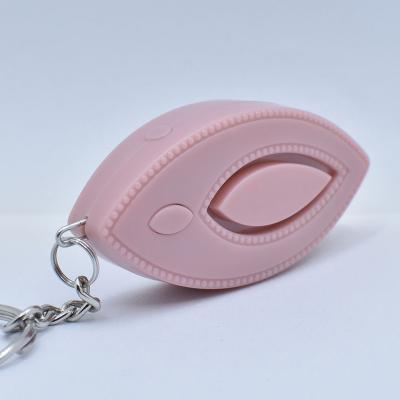 China For Woman Personal Security Alarm Key Chain With 130dB Battery Security Handheld Devices Women Panic Personal Self Defense Alarm for sale