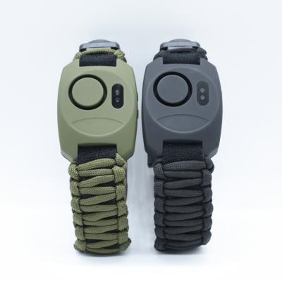 China Security Survival Tool Wholesale 130db Led Rape Flashlight Emergency Defense Anti Attack Personal Security Alarm Self-Defense Alarm for sale