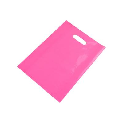 China Safety Design Logo EVA Frosted Slider Bags PE Clothing Packing Transparent Zipper Bags for sale