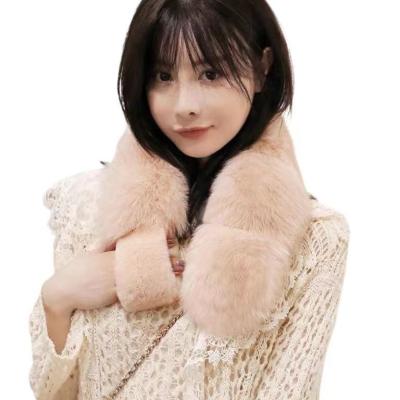 China Keep Warm IA Winter Real Fox Fur Scarf Women's Real Fox Fur Collar Scarf Warm Fur Collar Real Fur for sale