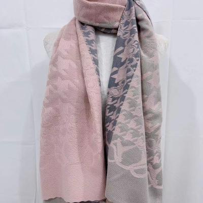 China Keep the autumn and winter 2023 new hot women's popular warm preservation thickened neck scarf soft network shawl for sale