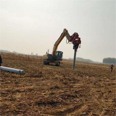 China Construction worksÂ   Supply Excavator Modified Mechanical Attachment Hydraulic Vibration Piling Hammer for sale