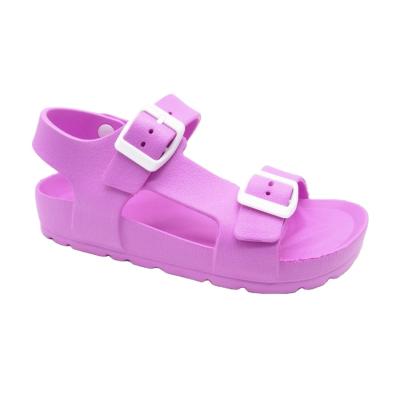 China 2021 Light Weight Slipper For Kids Boys And Girls Summer Sports Shoes Buckle Casual Square Flip Flops For Indoor Beach Shoes Kids Sandals for sale