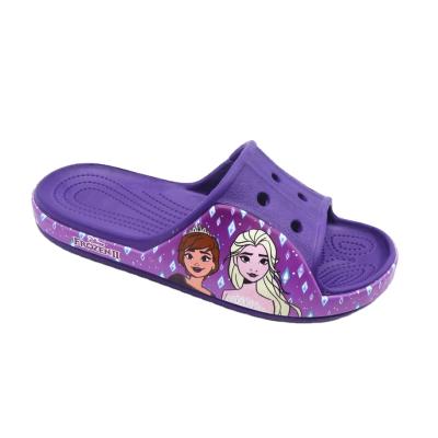 China 2021 Hot-selling Children's Flat Slippers EVA Slippers For Outdoor Kids Cartoon Children Slippers for sale