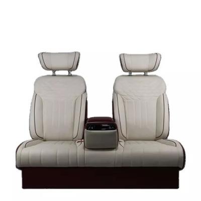 China Hiace Vito Alpha etc Deluxe Electronic Adjustable Back Suit Sofa Bed Seating Car Seat Row Seat Organizer with Wireless Charging and Touch Screen for sale