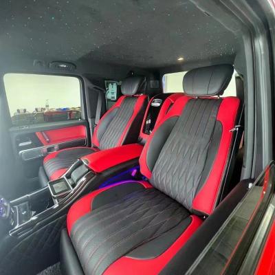 China 2022 Factory Outlet Luxury Electric Back Seat Luxury Back Seat With Armrest Desk G Class G Cart G500 G63 G65 G350 G55 for sale