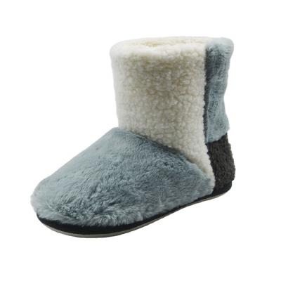 China Cute Plush Winter Warm Women Anti-odor House Boots Indoor Slipper for sale