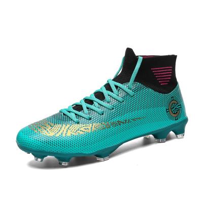 China Fashion\Comfortable\Durable\Breathable\Flexible Wearing Eva Rubber Trade Assurance Low Price Mens Soccer Shoes Soccer Custom for sale