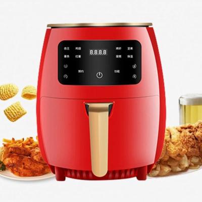 China Luxiury Best Oilless Manual Control With Screen Multifunction Cooking Penal Oven Air Fryer for sale