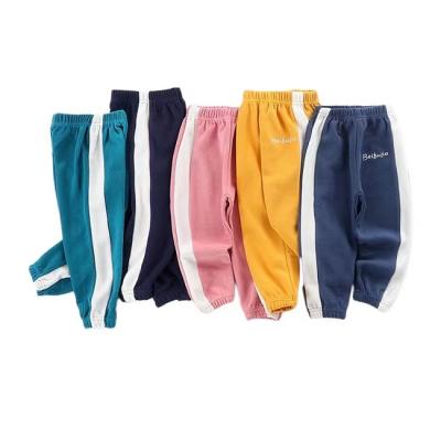 China 2021 Low Price Baby Sports Breathable Cotton Style Comfortable Casual Pants for sale