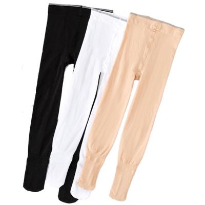 China Breathable Hot Selling Solid Colored Soft Nylon Girls Dancing Tight Bottoming Pants Girls Leggings for sale