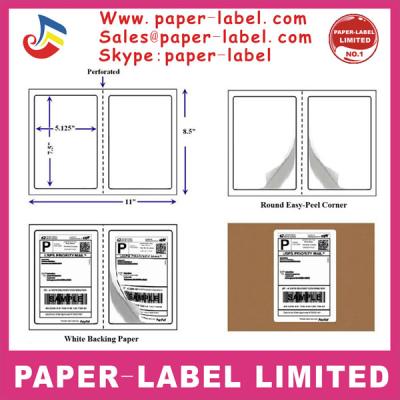 China Paypal Shipping Labels / EBAY USPS Shipping Label Heat Sensitive Shipping Label for sale