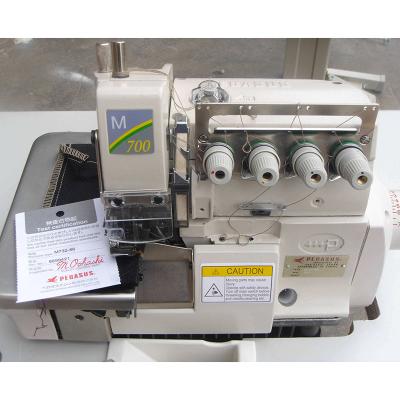 China Factory Japan Pegasus M700 Used Industrial Sewing Machine Overlock 4 Thread Sewing Machine Price for sale