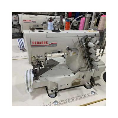 China Factory Used Pegasus Computer Thread Cut 3 Needle 5 Automatic Thread Stretch Sewing Machine W664 W600 W2600 W2664 W500 W562 W1500 for sale