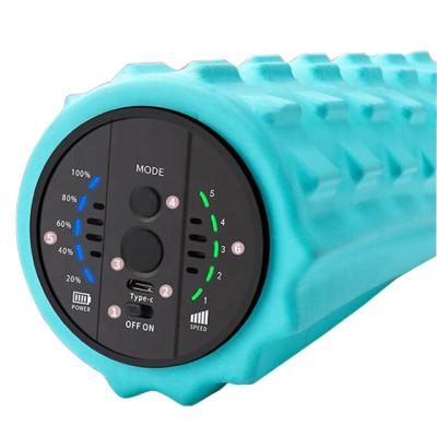 China EVA 5 Speed ​​Mini Electric Vibration Foam Roller for sale