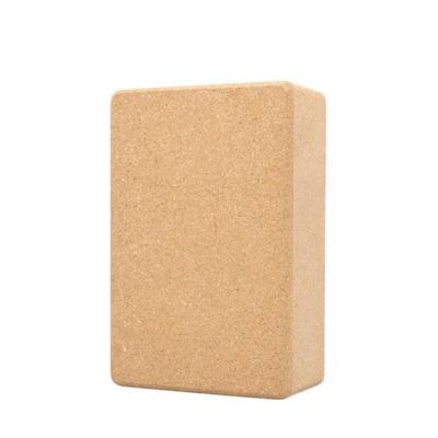 China Customized Logo Cork Yoga Cork Block for sale