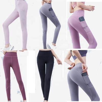 China Premium Manufacturer Quality Yoga Pants Private Logo High Waist Workout Fitness Gym Spandex Breathable Nylon Gaiters for sale