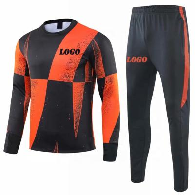 China 2019 Thailand quality long sleeve soccer jersey tracksuit uniform and epl quick dry football team soccer tank top sublimation pants for sale