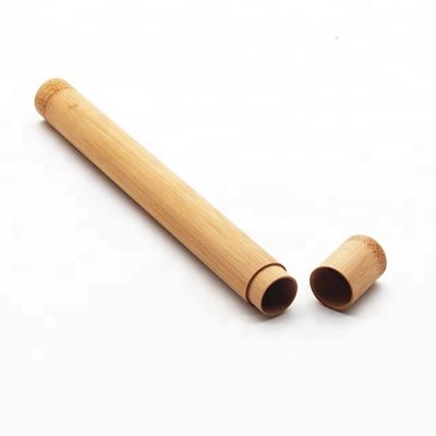 China China Natural Bamboo Drinking Straw Moving Set No Toxins Straw Cleaning Brush With Organic Bamboo Straw Tube Carrying Case for sale