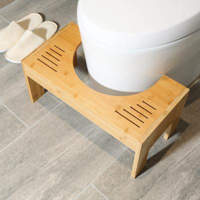 China Whosale Foldable Fast Delivery Bathroom Bamboo Wooden Toilet Sand for sale